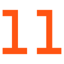 número 11 icon