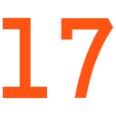 número 17 