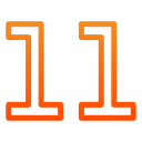 número 11 icon