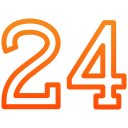 número 24 icon