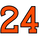 número 24 icon