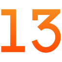 número 13 icon