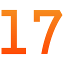 número 17 icon