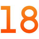 número 18 icon