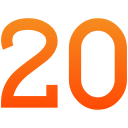 número 20 icon