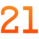 número 21 icon