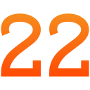 número 22 icon