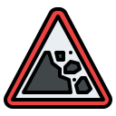 rocas que caen icon