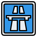 señal de carretera icon