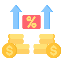margen de beneficio icon