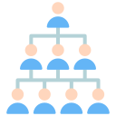 estructura de organización icon