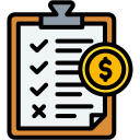 plan financiero icon