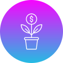 planta de dinero icon