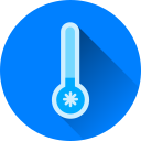 temperatura fría icon