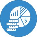 gráfico financiero icon