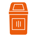 cubo de basura icon