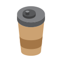 vaso de papel icon