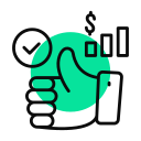 pulgar arriba icon