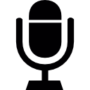 vintage mic icon