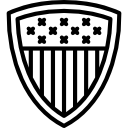 emblema de fútbol americano icon