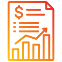 informe financiero icon