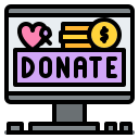 donación en línea icon