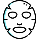 máscara facial icon