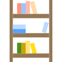 estante de libros 