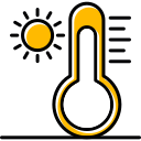 alta temperatura icon