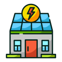 casa solar icon