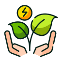 energía verde icon