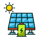 célula solar icon