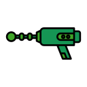 pistola laser icon