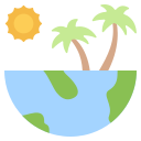 isla tropical icon