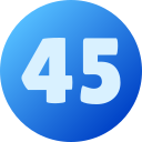 45 