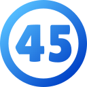 45 