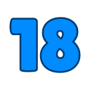 18 icon