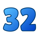 32 