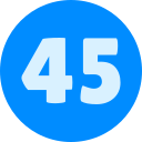 45 