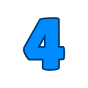 número 4 icon