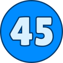 45 