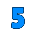 número 5 icon