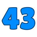 43 