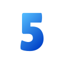 número 5 icon