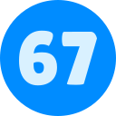 67 