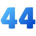 44 