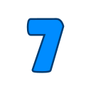 numero 7 icon