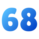 68 