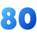 80 