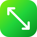 flecha diagonal icon